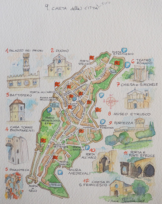 Mappa di Volterra