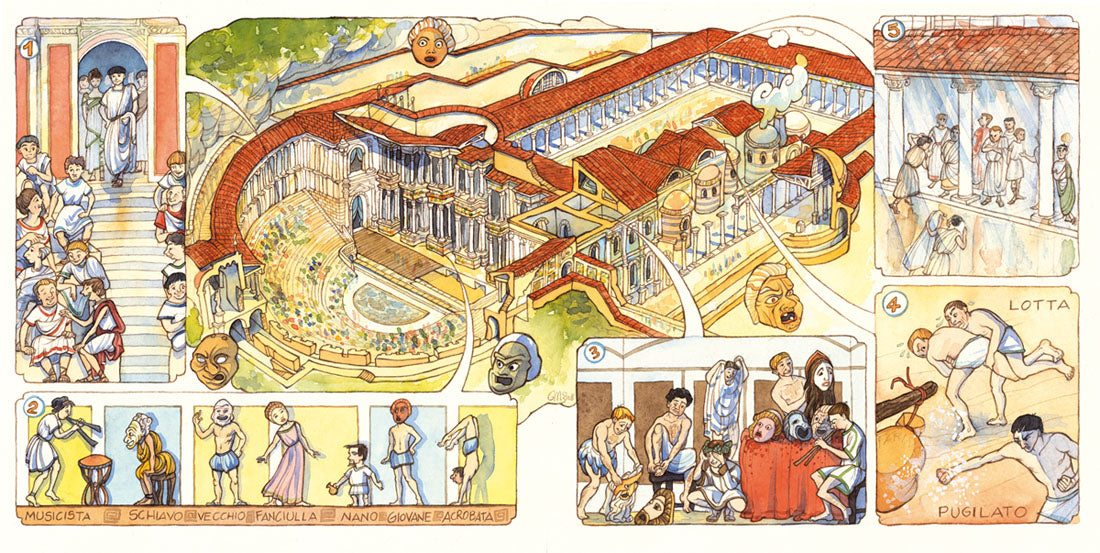 Teatro romano di Volterra.